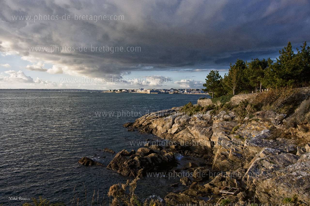 Sur le sentier côtier du Porzou, Concarneau